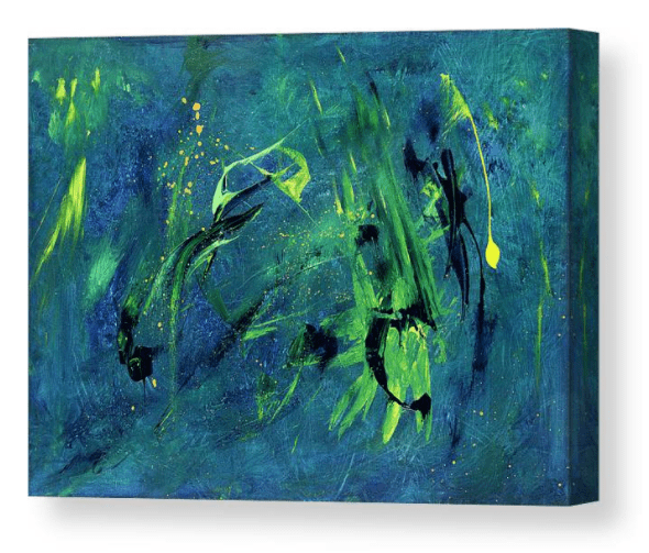 Primordial Soup painting with gallery wrap frame https://joe-loffredo.pixels.com/featured/primordial-soup-joe-loffredo.html?product=canvas-print